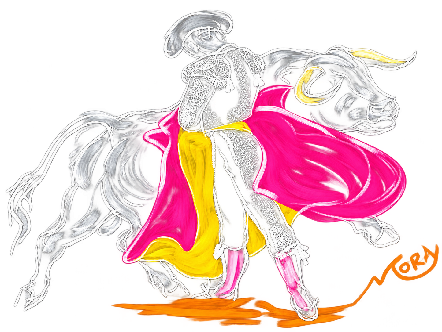 Torero y toro